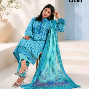 Chaiti Pure Cotton Three Piece 302
